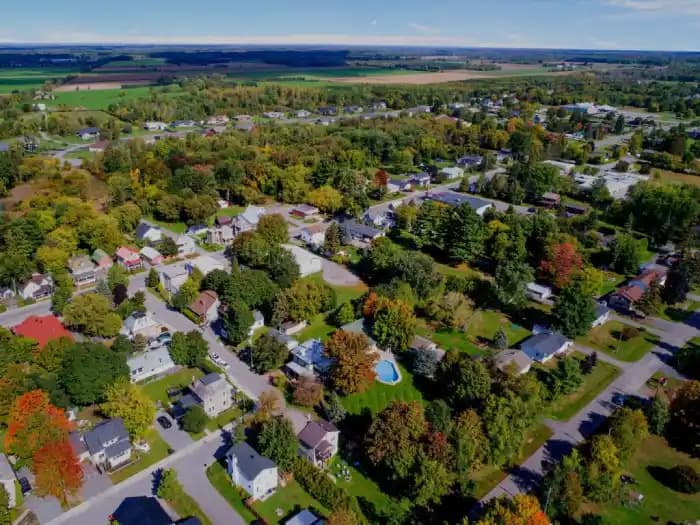 Drone photography of an Ottawa home